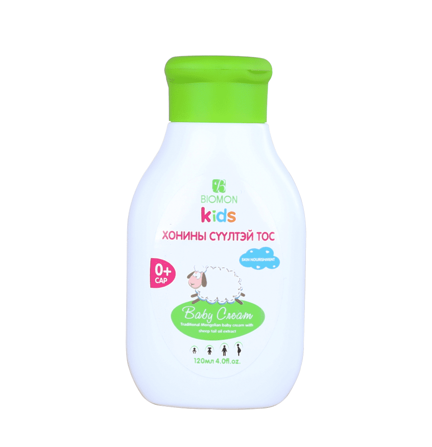 Биомон Кидс хонины сүүлтэй тос 120мл Монос Косметик