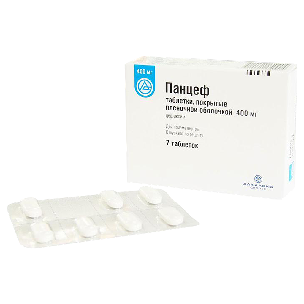 Панцеф 400 мг №7 капсул Очир Буянт